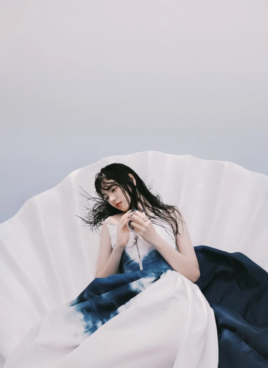 Lu Xia by Zhang Ahuel for Vogue Singapore Story 'Into the Deep